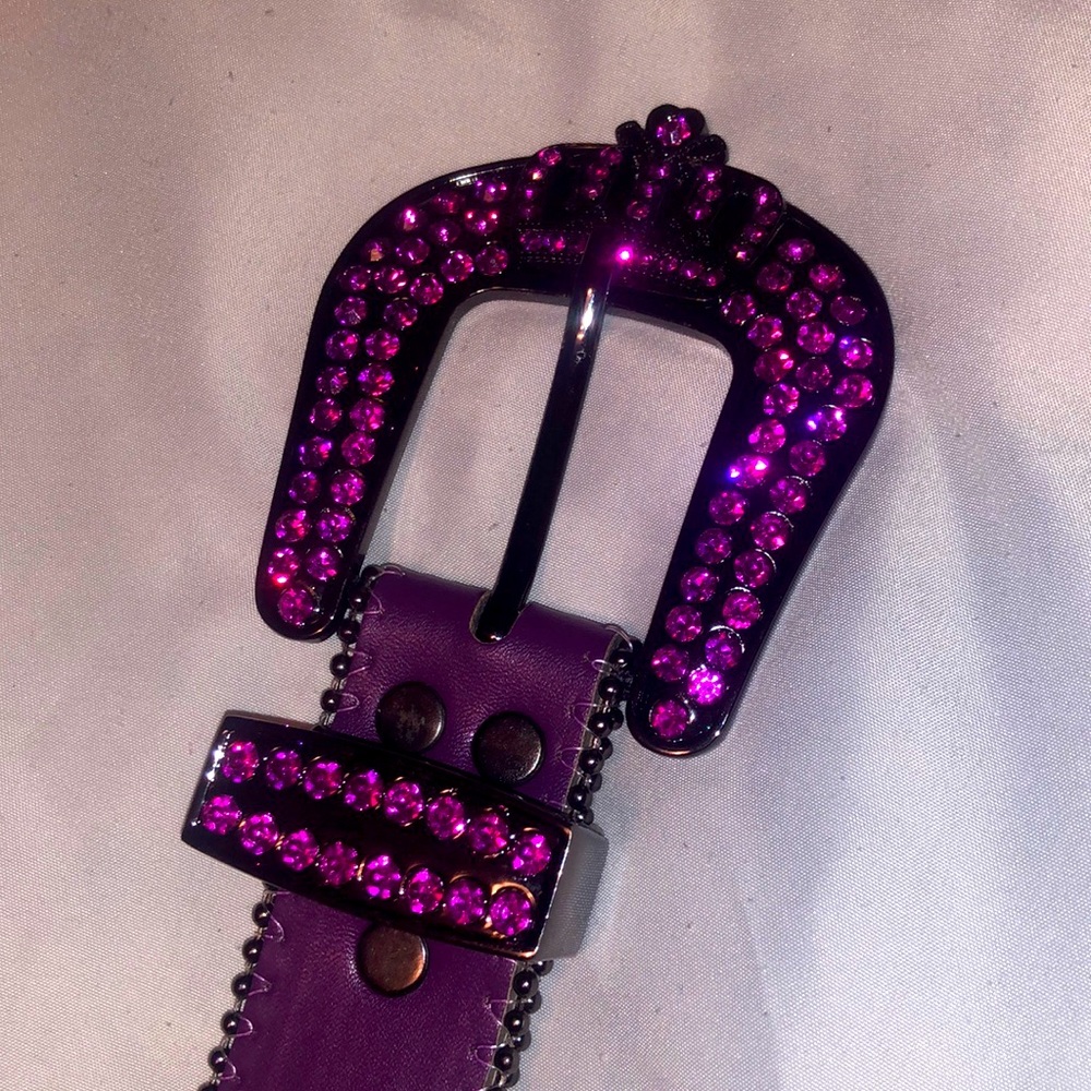 Purple b.b.simons belt